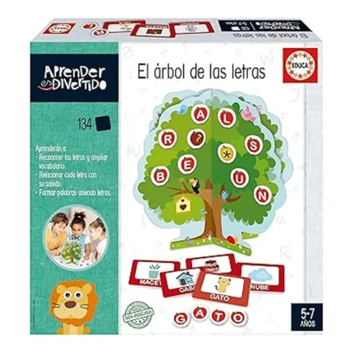 Educa El Árbol de las Letras Juego de Mesa Creación de Palabras 20111