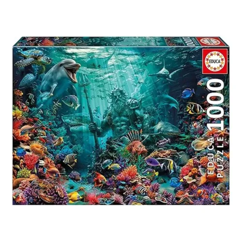 Educa Puzzle Arrecife de Coral Poseidón 1000 Piezas 20174