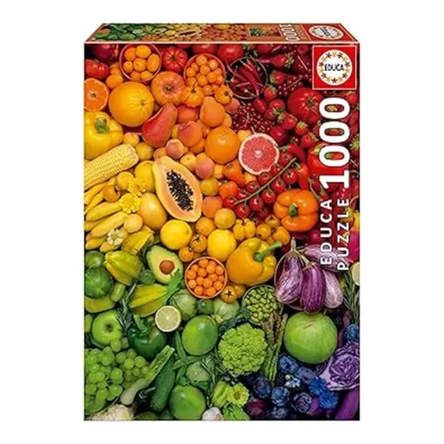 Educa Puzzle Vitaminas Coloridas 1000 Piezas 20178