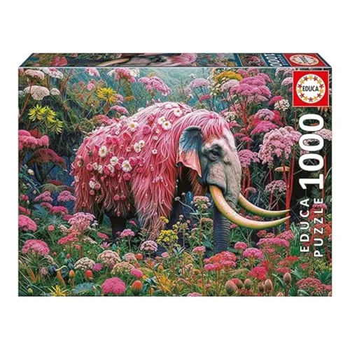 Educa Puzzle Elefante Floral 1000 Piezas 20229