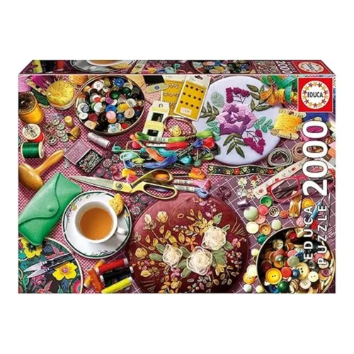 Educa Puzzle La Mesa de Costura 2000 Piezas 20263