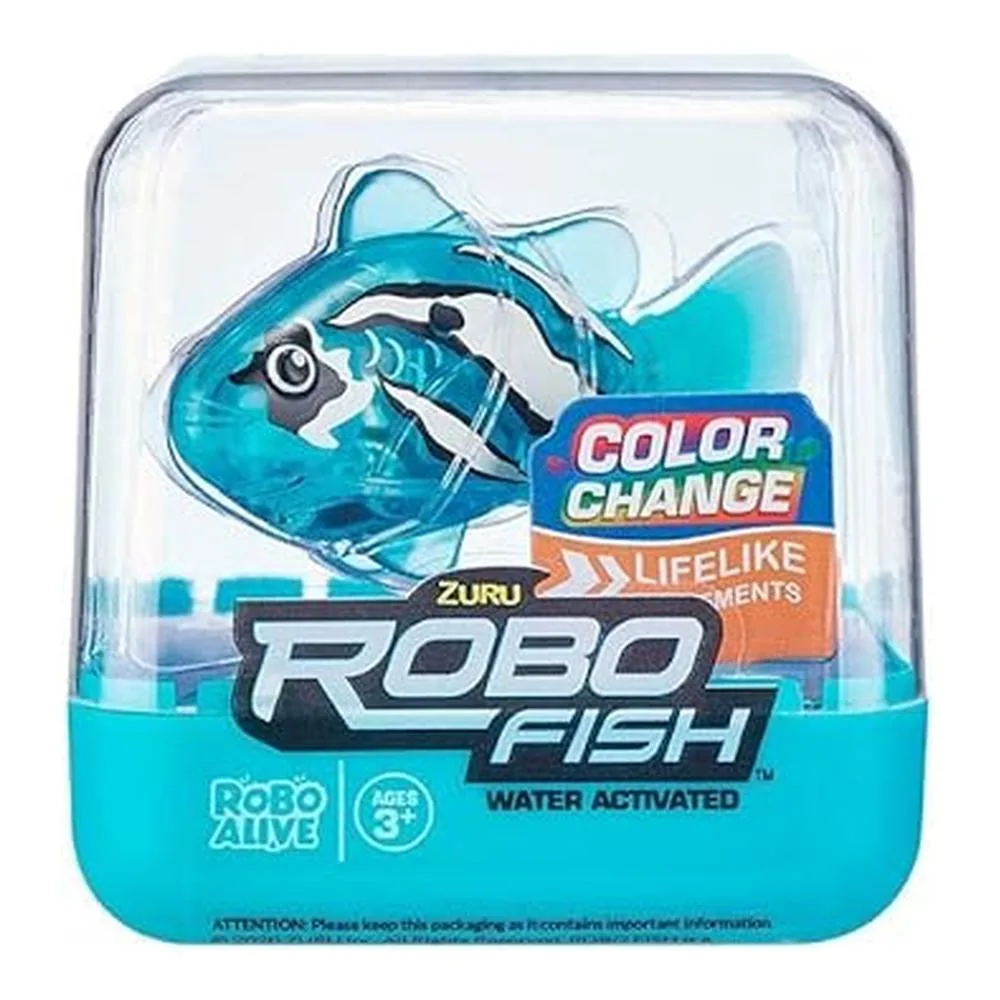 Robo Fish Pez Robótico Individual Modelos Aleatorios Modelo Surtido (1 unidad por artículo comprado)
