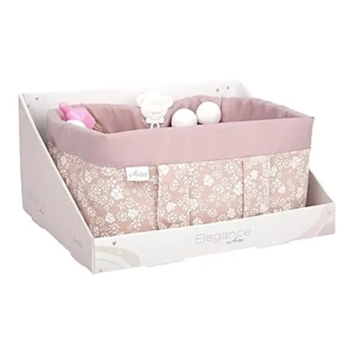 Arias Canastilla Elegance Rosa con Accesorios 6362