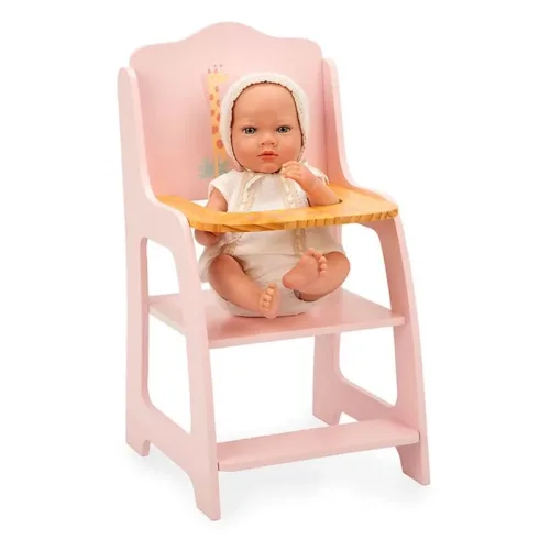 Trona de Madera para Muñecas Nature 21585