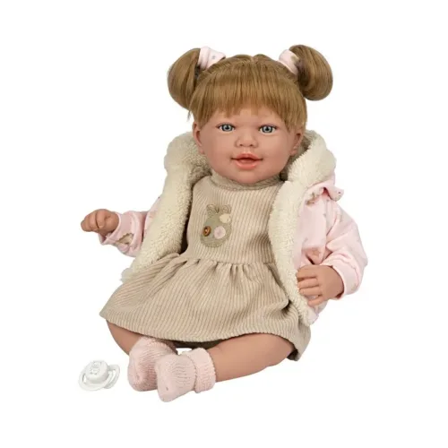 Muñeca Elegance Adi Beige con Mecanismo Risa 65374