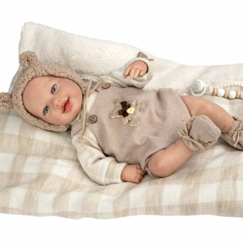 Muñecas Arias Reborn Rubén con Cojín 98170