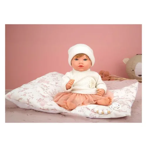 Reborn Arias Julia Rosa con Cojín 98188