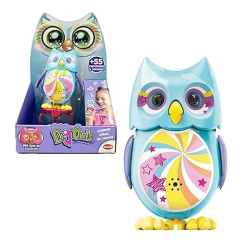 Bizak Mini Hoot Digiowl Búho Interactivo que Canta Versión 2 62008285-2