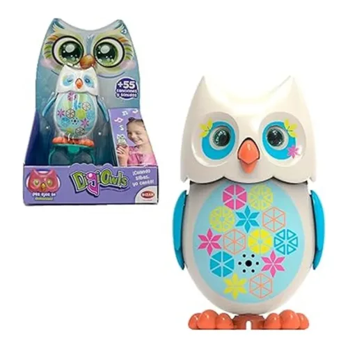 Bizak Mini Hoot Digiowl Búho Interactivo que Canta Versión 3 62008285-3