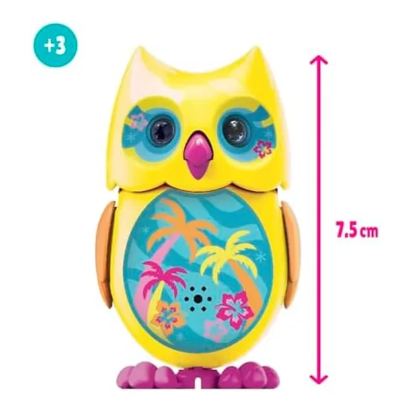Bizak Mini Hoot Digiowl Búho Interactivo que Canta Versión 4 62008285-4 ...