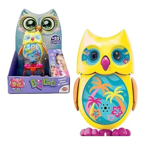 Bizak Mini Hoot Digiowl Búho Interactivo que Canta Versión 4 62008285-4