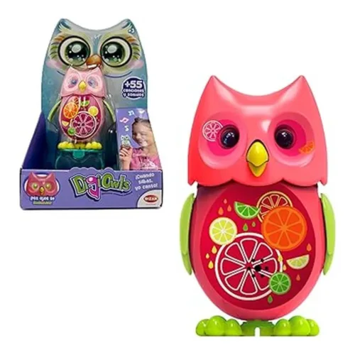Bizak Mini Hoot Digiowl Búho Interactivo que Canta Versión 5 62008285-5