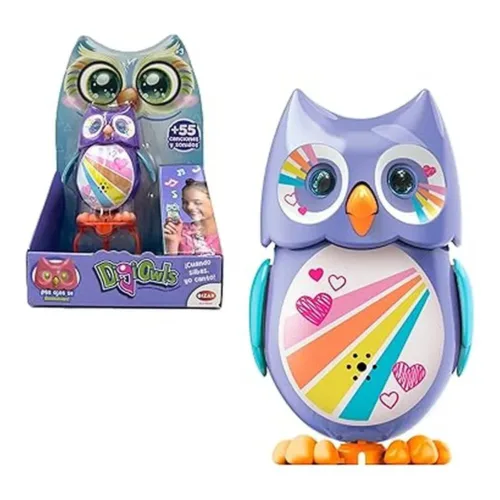 Bizak Mini Hoot Digiowl Búho Interactivo que Canta Versión 6 62008285-6