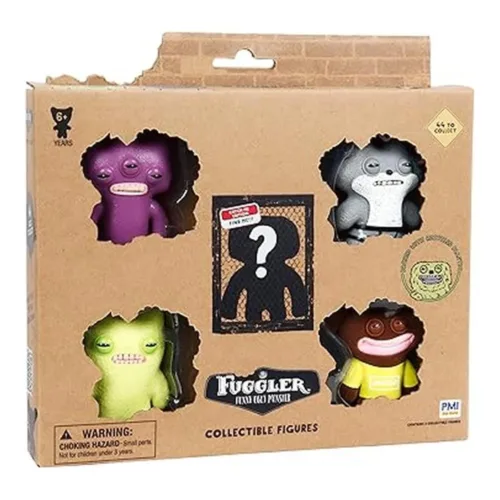 Bizak Fuggler Pack de 5 Figuras con Poster Coleccionable Edición 3 64110400-3