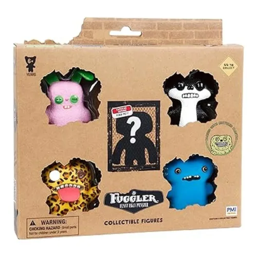 Bizak Fuggler Pack de 5 Figuras con Poster Coleccionable Edición 4 64110400-4