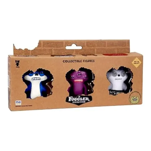 Bizak Fuggler Pack de 3 Figuras con Poster Coleccionable Variante 6 64110210-6
