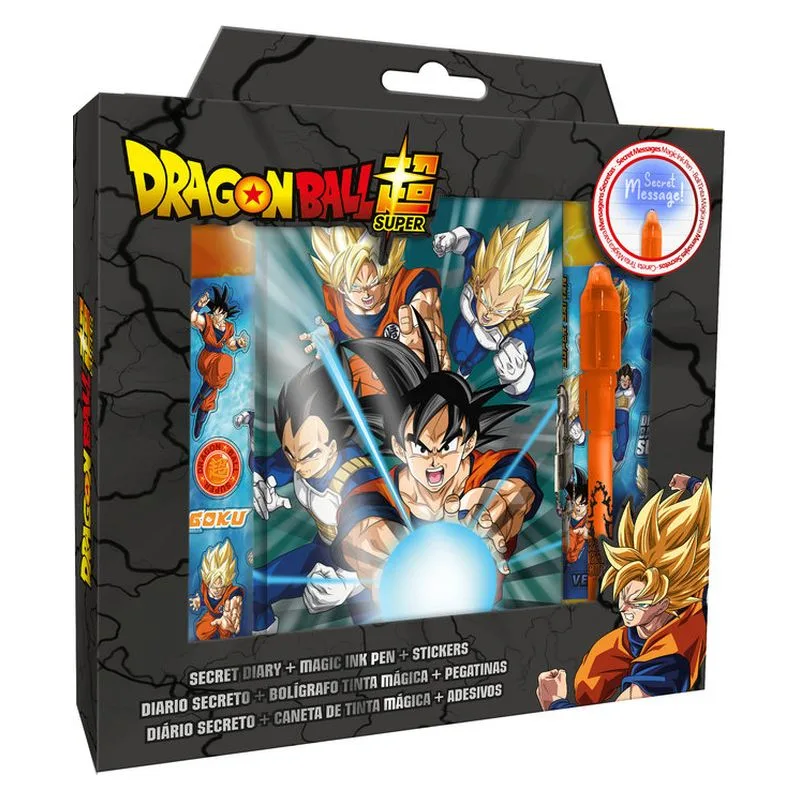 Diario Con Boligrafo Magico Dragon Ball DB00006