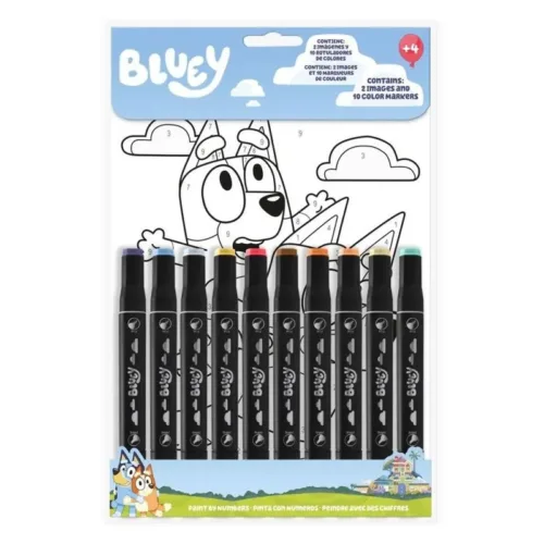 Bluey Set de pintar con números BY00003