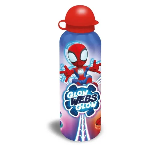 Botella Aluminio 500 Ml Spidey Modelo Surtido (1 unidad por artículo comprado)