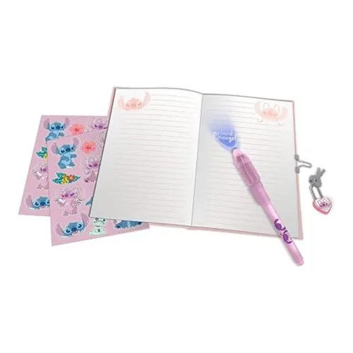 Kids Licensing – Diario Con Bolígrafo Mágico Stitch ST00084