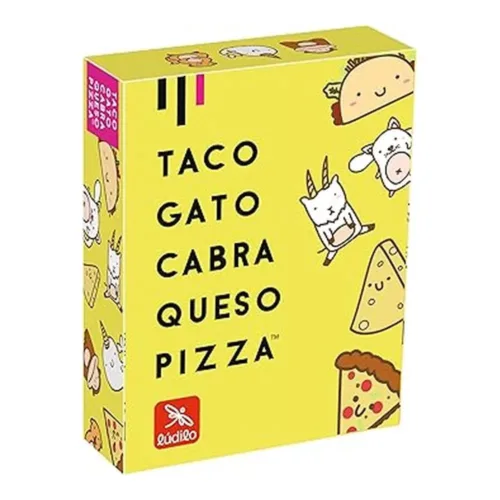 Ludilo – juego de mesa taco gato cabra queso pizza 80909
