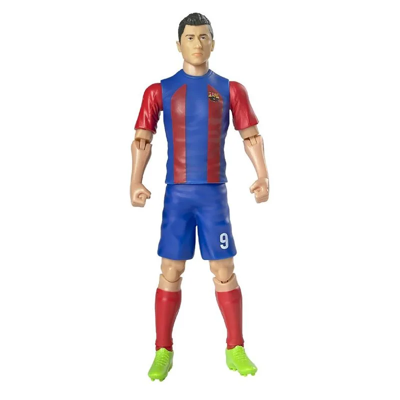 Figura articulada Robert Lewandowski #9 FC Barcelona 20cm BanboToys 83569 - Imagen 2