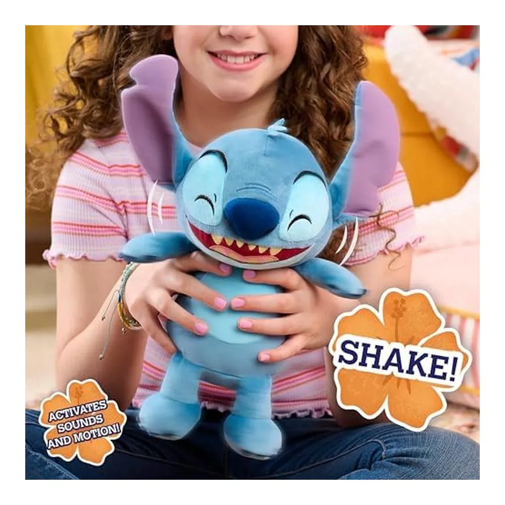 Just Play Disney Stitch Crack Me Up Feature Plush 10421 - Imagen 2