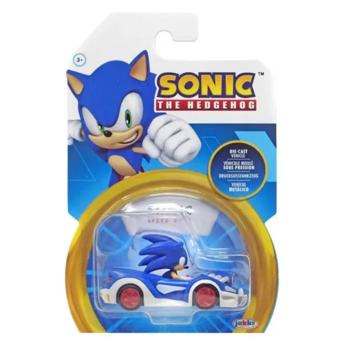 Sonic The Hedgehog Sonic Vehículo Escala 1:64 Jakks 41689