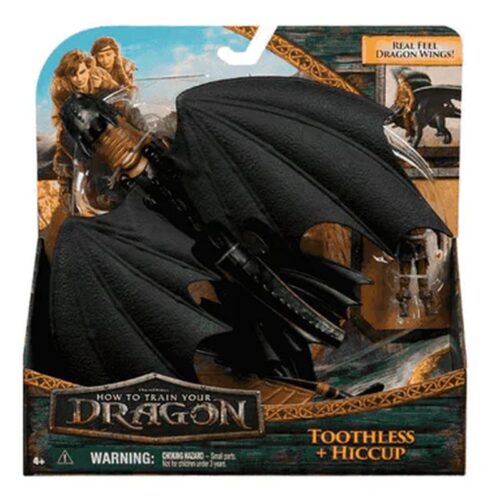 Pack Figuras Cómo Entrenar a tu Dragón Hiccup y Desdentao Spin Master 6074007