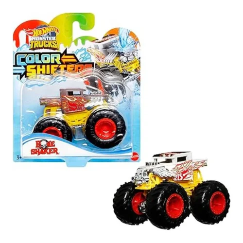 Hot Wheels Monster Trucks Coche que Cambia de Color Modelos Surtidos Modelo Surtido (1 unidad por artículo comprado)