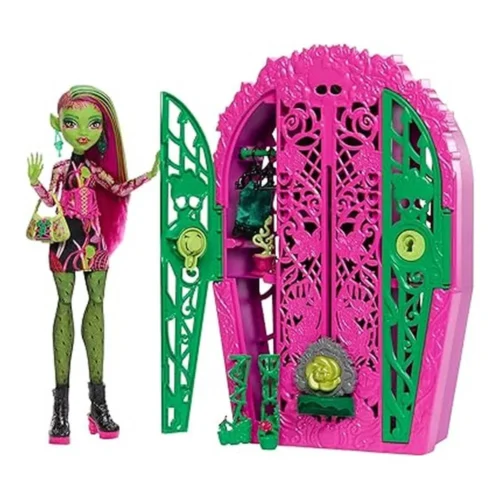 Monster High Skulltimate Secrets Jardín Misterioso Venus McFlytrap Muñeca HYT75