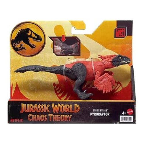 Jurassic World Pyroraptor Attack Bite Dinosaurio de Juguete JCL56