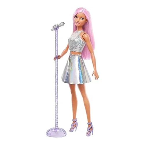 Barbie Tú Puedes Ser Muñeca Morena Cantante Estrella del Pop JCW42