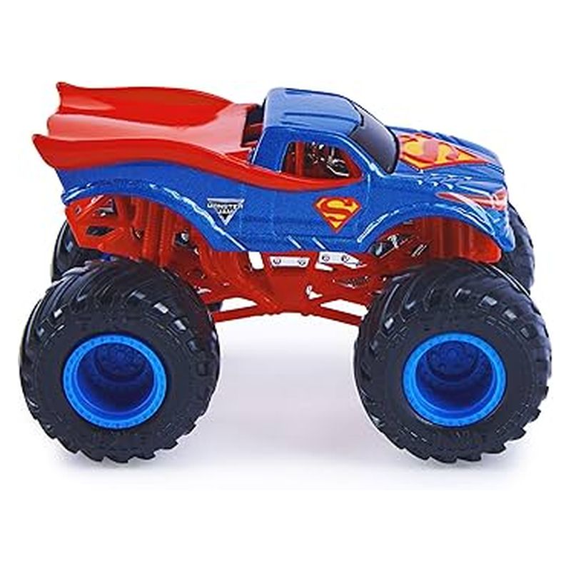 Hot Wheels Monster Jam Superman Die-Cast Escala 1:24 JDR13 - Imagen 2