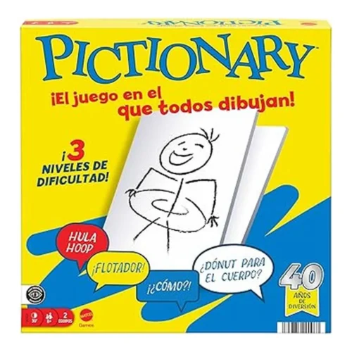Mattel Games Pictionary Juego de Mesa Familiar JDY00