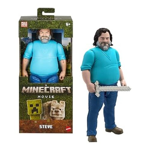 Mattel Minecraft Large Scale Steve Figura de Acción JGG67