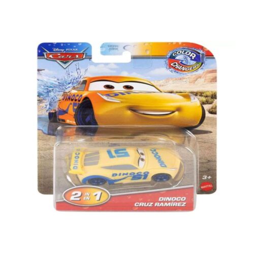 Disney Cars Color Changers Dinoco Cruz Ramírez JHG26