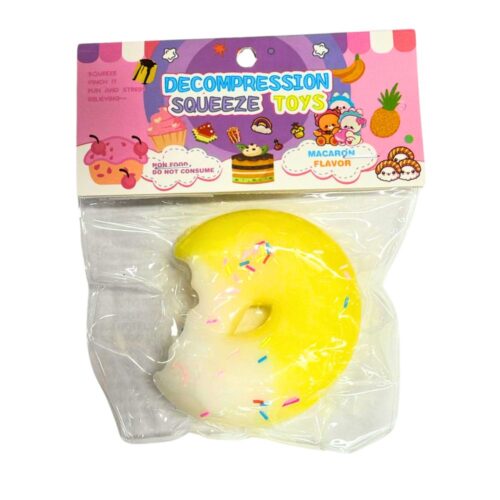 Squeeze Donut Mordido Super Blando y Estrujable JY9977-29 Modelos Surtidos (1 unidad)