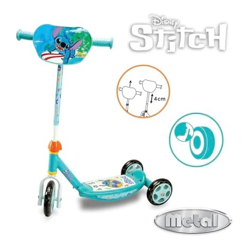 Smoby Patinete 3 Ruedas Stitch Regulable 7600750917 - Imagen 2