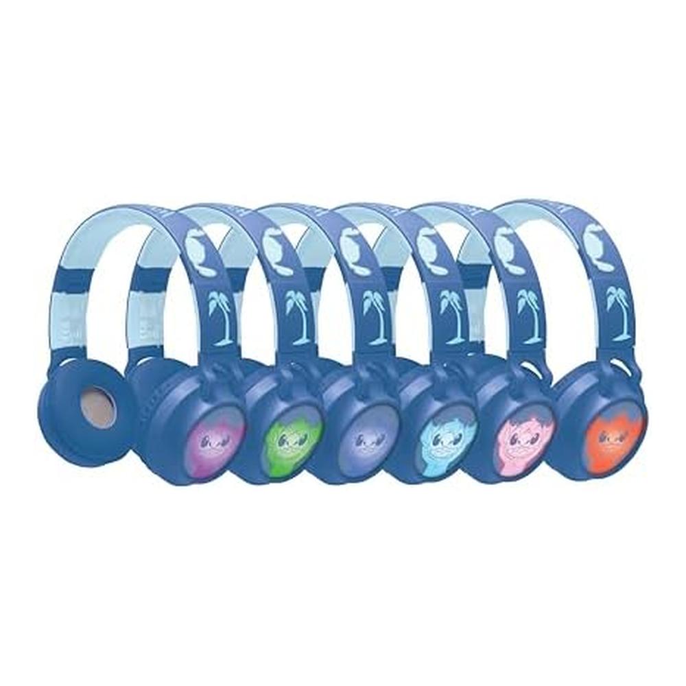 Lexibook Disney Stitch Auriculares 2 en 1 Inalámbricos y con Cable LE-HPBT015D - Imagen 2