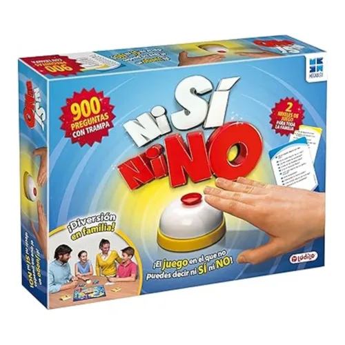 Ludilo Ni Sí Ni No Juego de Mesa Familiar World Brands 678401ND