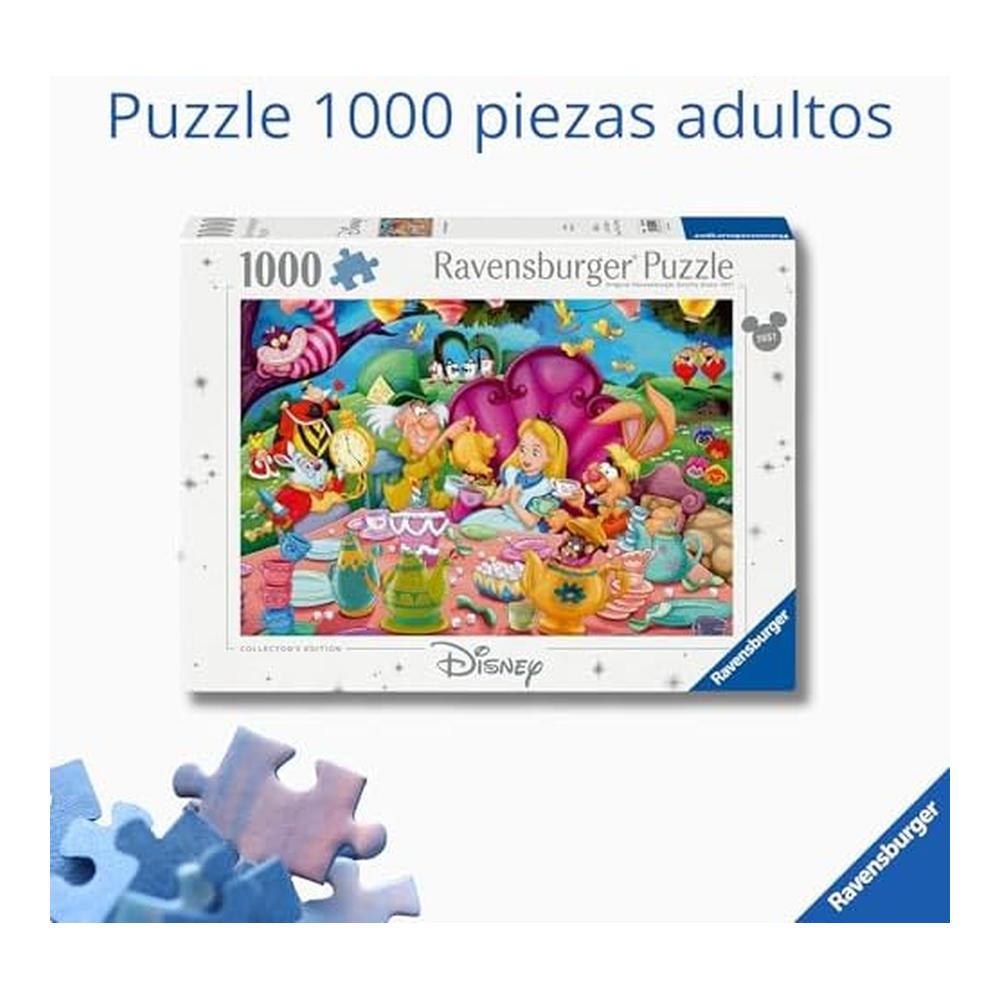 Ravensburger Puzzle Alice in Wonderland 1000 Piezas 12000109 - Imagen 2