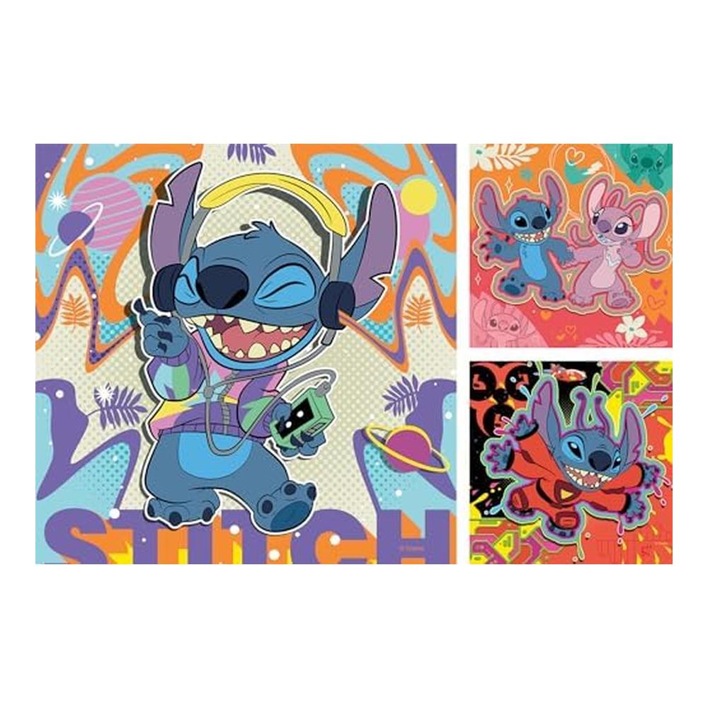 Ravensburger Puzzle Disney Stitch 3 Puzzles de 49 Piezas Edición 2 12001070 - Imagen 2