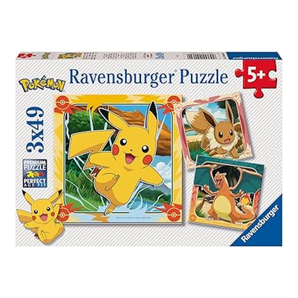Ravensburger Puzzle Pokémon 3x49 Piezas 12004062