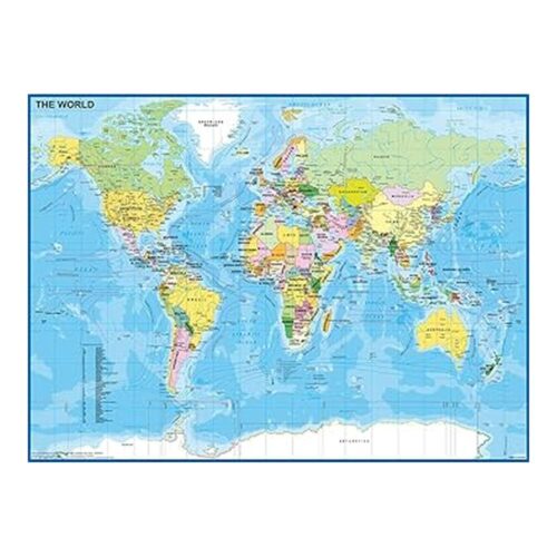 Ravensburger Puzzle Mapa Mundi 200 Piezas XXL 12890