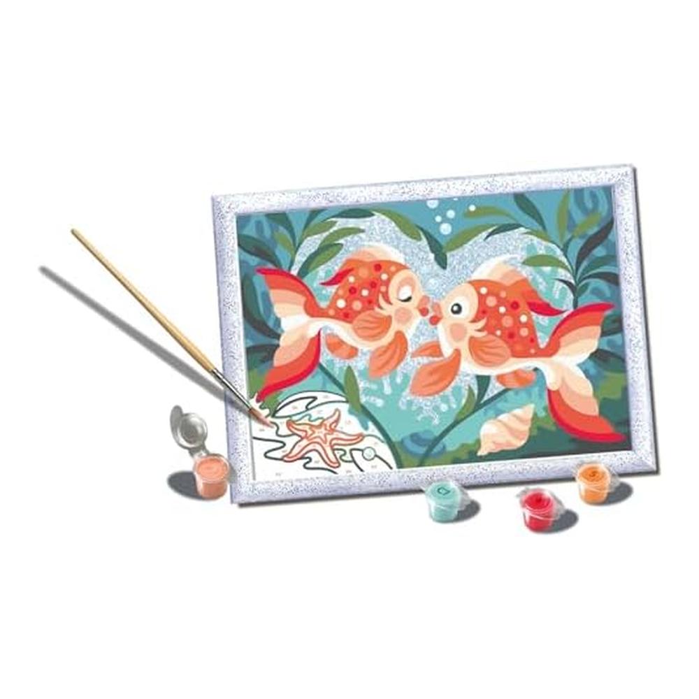 Ravensburger CreArt Serie D Peces Enamorados Pintar por Números 23979 - Imagen 2