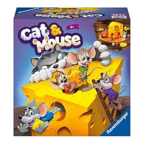 Ravensburger Gato y Ratón Juego de Mesa para Niños 24558