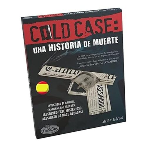 ThinkFun Cold Case 1 Juego de Mesa Escape Room 76468