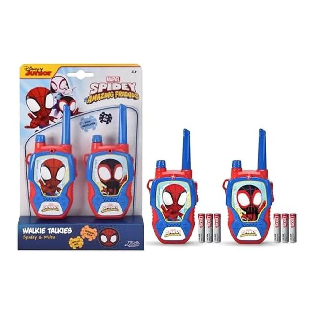 Jada Walkie Talkie Spidey y Miles Morales 2 Unidades 203222000 - Imagen 2