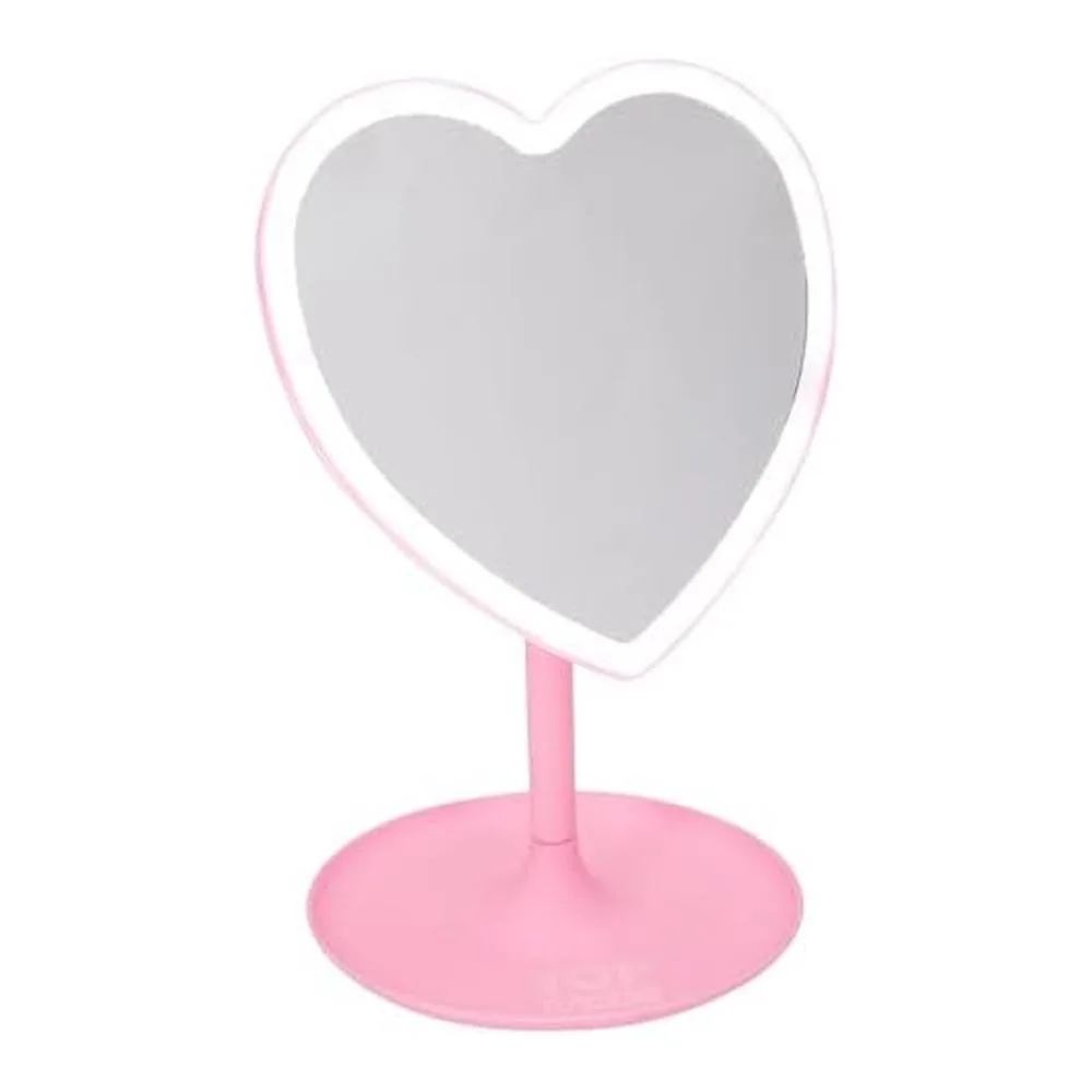 Depesche TopModel Beauty and Me Maquillaje Rosa con Espejo LED 12928 - Imagen 2